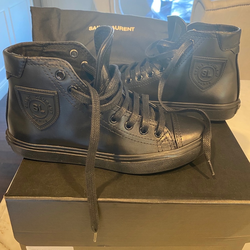 🎉Host Pick 🎉Saint Laurent Sneakers - Picture 3 of 16